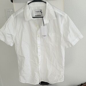 Brand new Goodfellow & Co White Short-Sleeve Button-Down Shirt